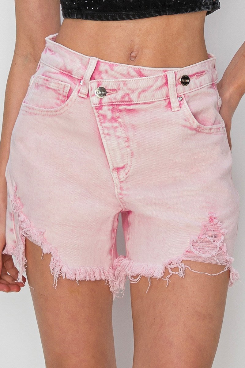 RISEN The Cotton Candy Chaos Cutoffs 🍬